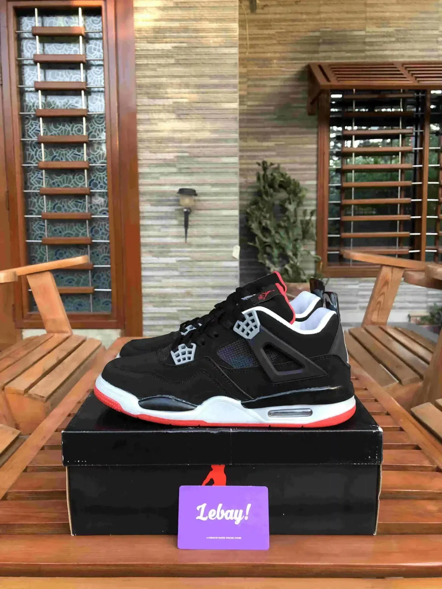 Air Jordan 4 Retro Bred Toe 2019 Lebaystore