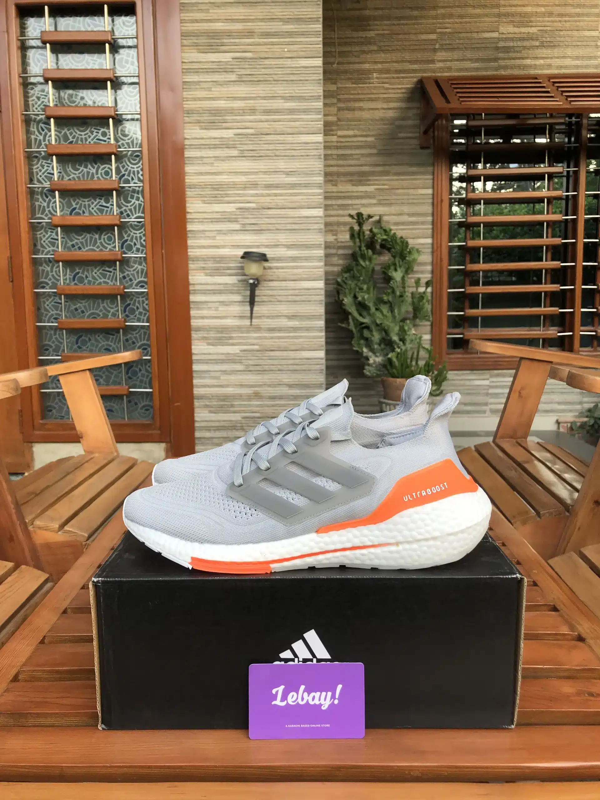 Adidas ultra boost gris orange hotsell